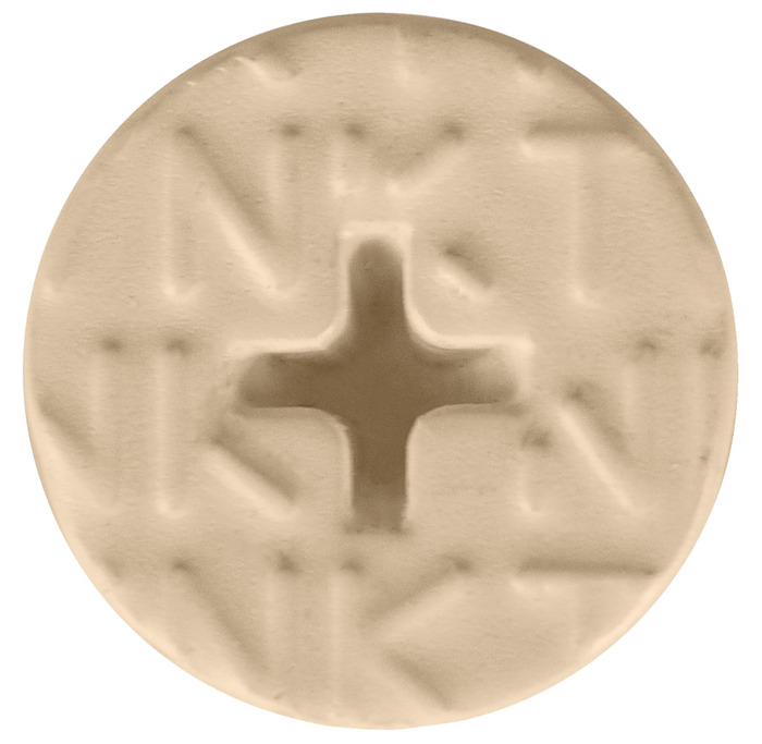 NKT Fasteners træbetonskrue 4,2 x 45 mm 200 stk. - lys natur